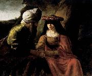 Rembrandt Peale Judah and Tamar oil painting